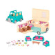 Game Camper set Li'l Woodzeez blue (6486Z) Game Camper set Li'l Woodzeez blue (6486Z)