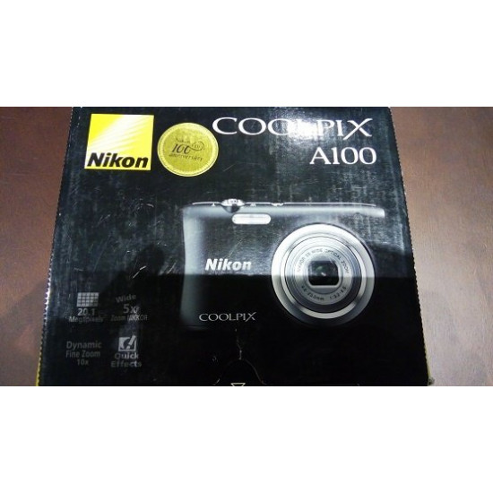 NIKON Coolpix A100 Black camera (VNA971E1) NIKON Coolpix A100 Black camera (VNA971E1)
