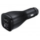 Samsung Dual Fast Charge EP-LN920 + Type-C Cable Black car charger Samsung Dual Fast Charge EP-LN920 + Type-C Cable Black car charger