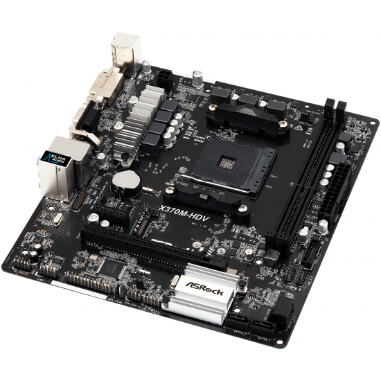 Материнська плата ASRock X370M-HDV Материнська плата ASRock X370M-HDV