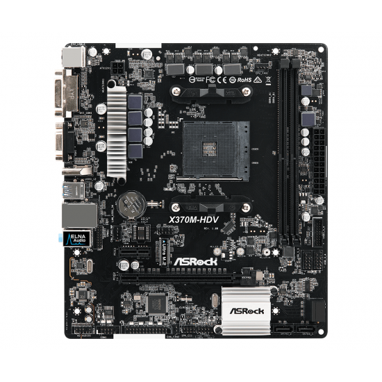 Материнська плата ASRock X370M-HDV Материнська плата ASRock X370M-HDV