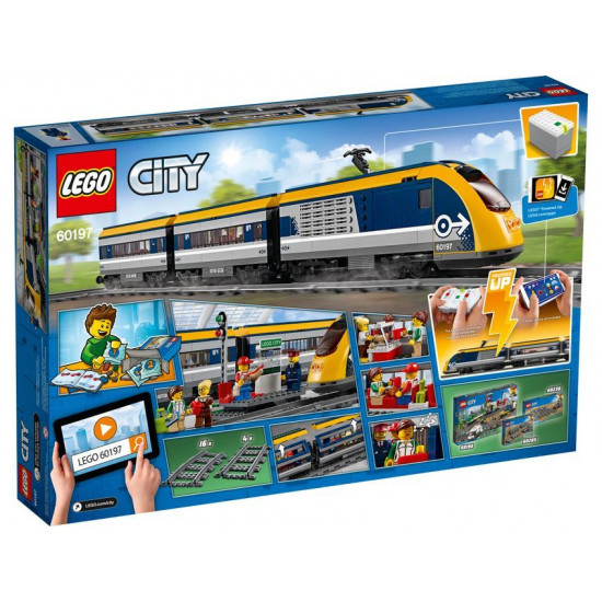 Конструктор LEGO City Пассажирский поезд (60197 L) Конструктор LEGO City Пассажирский поезд (60197 L)