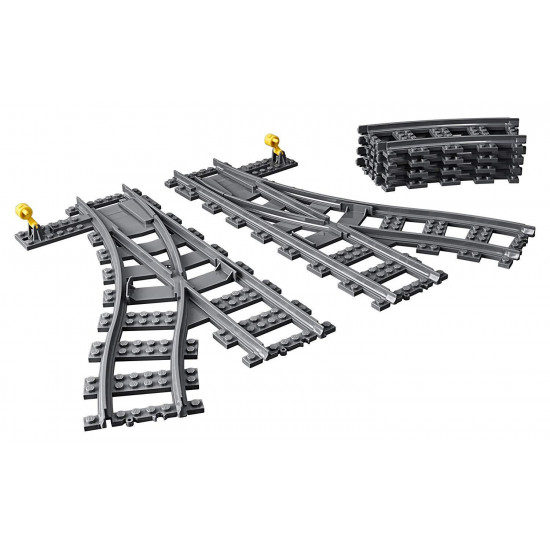 Конструктор LEGO City Рейки та стрілки (60238) Конструктор LEGO City Рейки та стрілки (60238)