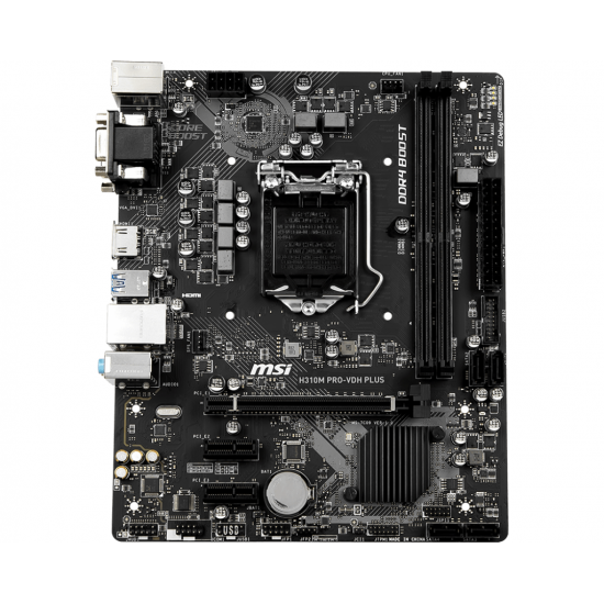 Материнcкая плата MSI H310M PRO-VDH PLUS Материнcкая плата MSI H310M PRO-VDH PLUS