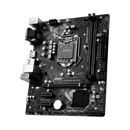 Материнcкая плата MSI H310M PRO-VDH PLUS Материнcкая плата MSI H310M PRO-VDH PLUS