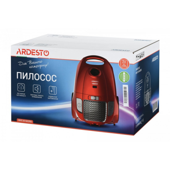 Ardesto MVC-B1602RD vacuum cleaner Ardesto MVC-B1602RD vacuum cleaner