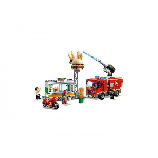 Конструктор LEGO City Пожежа в бургер-барі (60214) Конструктор LEGO City Пожежа в бургер-барі (60214)