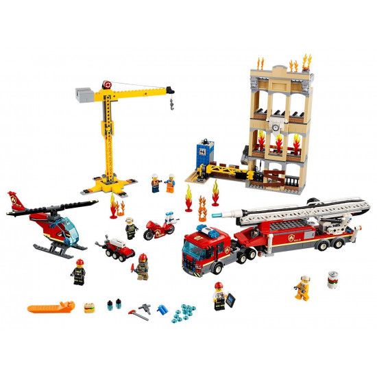 Конструктор LEGO City Міська пожежна бригада (60216) Конструктор LEGO City Міська пожежна бригада (60216)