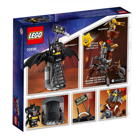 Конструктор LEGO Movie Бэтмен и Железная Борода К бою готовы (70836) Конструктор LEGO Movie Бэтмен и Железная Борода К бою готовы (70836)