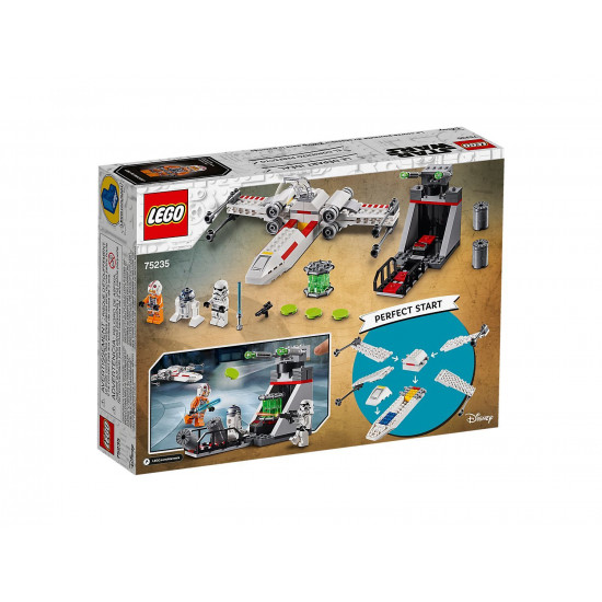 Конструктор LEGO Star Wars ТМ X-Wing Starfighter ™ Trench Run (Втеча з окопів на Винищувачі X-Wing) (75235) Конструктор LEGO Star Wars ТМ X-Wing Starfighter ™ Trench Run (Втеча з окопів на Винищувачі X-Wing) (75235)
