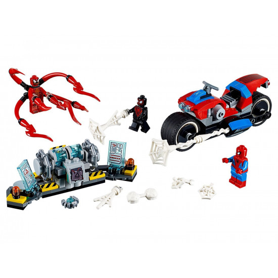 Конструктор LEGO Super Heroes Спасение на мотоцикле с Человеком-пауком (76113) Конструктор LEGO Super Heroes Спасение на мотоцикле с Человеком-пауком (76113)