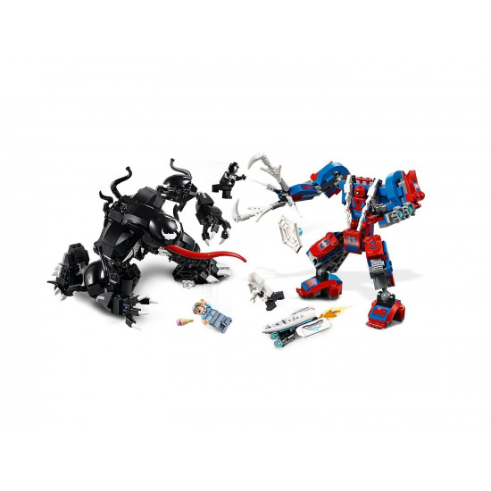 Конструктор LEGO Super Heroes Робот-паук против Венома (76115) Конструктор LEGO Super Heroes Робот-паук против Венома (76115)