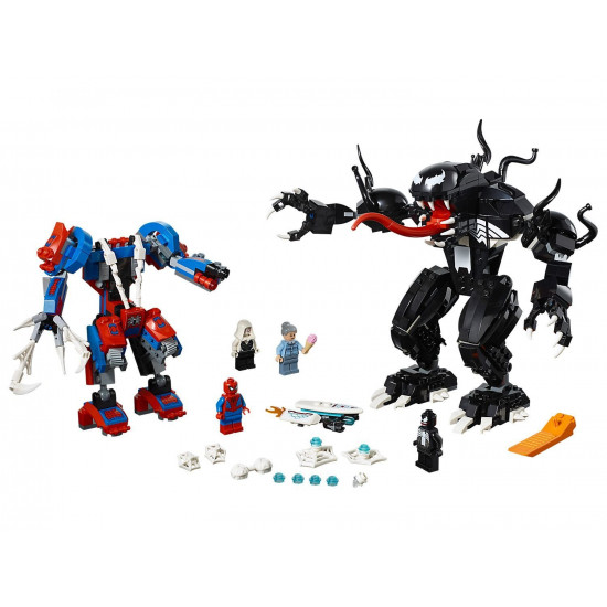 Конструктор LEGO Super Heroes Робот-паук против Венома (76115) Конструктор LEGO Super Heroes Робот-паук против Венома (76115)
