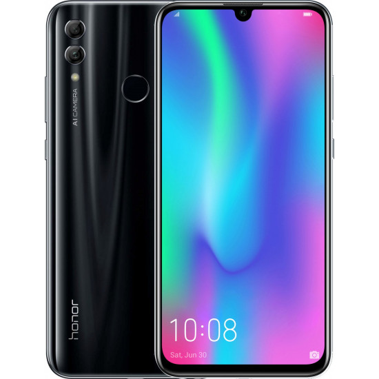 Смартфон Honor 10 Lite (HRY-LX1) 3/32GB DS Midnight Black Смартфон Honor 10 Lite (HRY-LX1) 3/32GB DS Midnight Black