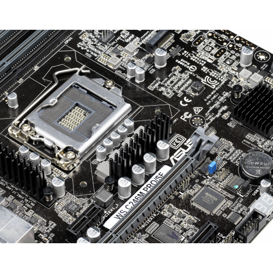 Материнська плата ASUS WS C246M PRO/SE Материнська плата ASUS WS C246M PRO/SE