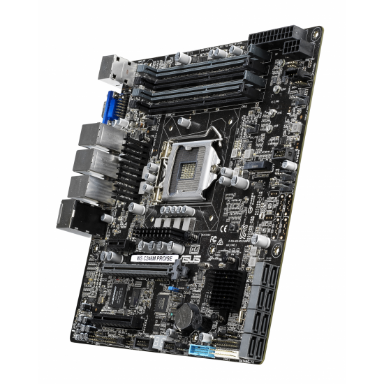 Материнська плата ASUS WS C246M PRO/SE Материнська плата ASUS WS C246M PRO/SE