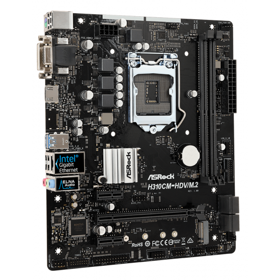 Материнська плата ASRock H310CM-HDV/M.2 Материнська плата ASRock H310CM-HDV/M.2
