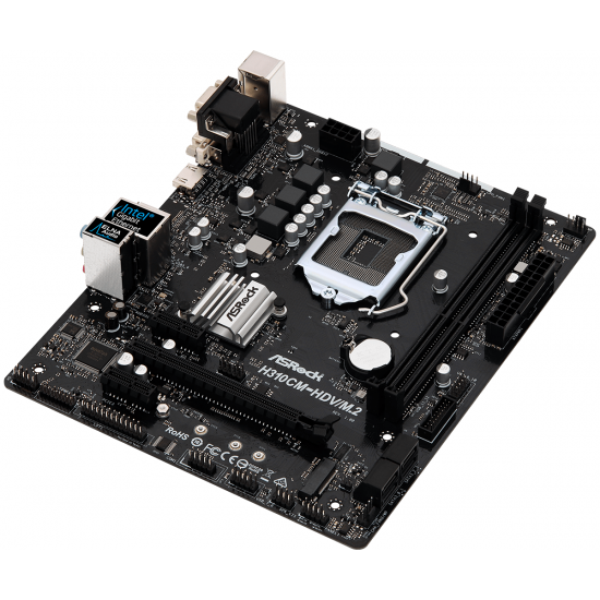 Материнська плата ASRock H310CM-HDV/M.2 Материнська плата ASRock H310CM-HDV/M.2