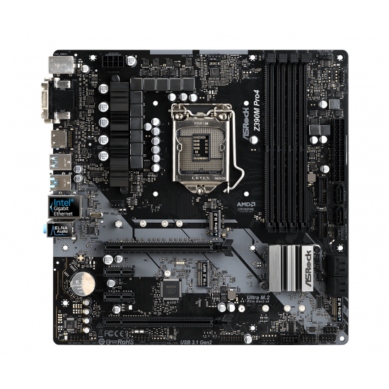 ASRock Z390M PRO4 motherboard ASRock Z390M PRO4 motherboard