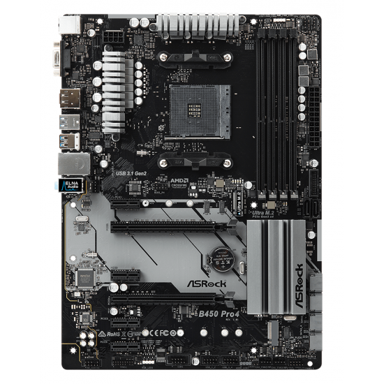 ASRock B450 PRO4 motherboard ASRock B450 PRO4 motherboard