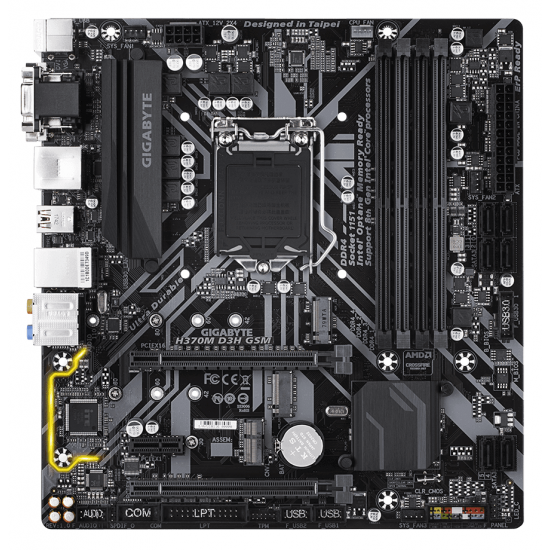Материнська плата Gigabyte H370M D3H GSM Материнська плата Gigabyte H370M D3H GSM