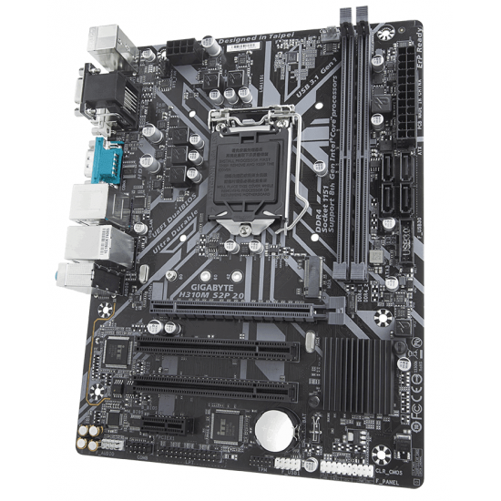 Материнcкая плата GIGABYTE H310M S2P 2.0 Материнcкая плата GIGABYTE H310M S2P 2.0