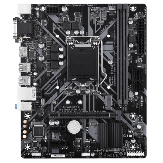 Материнська плата GIGABYTE H310M S2H 2.0 Материнська плата GIGABYTE H310M S2H 2.0