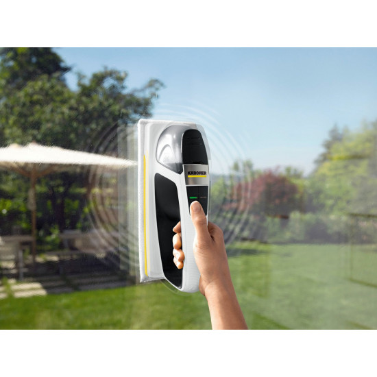The vacuum cleaner for washing of windows of Karcher of KV 4 Premium (vibropad) white The vacuum cleaner for washing of windows of Karcher of KV 4 Premium (vibropad) white