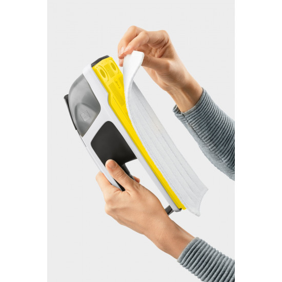 The vacuum cleaner for washing of windows of Karcher of KV 4 Premium (vibropad) white The vacuum cleaner for washing of windows of Karcher of KV 4 Premium (vibropad) white