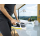 The vacuum cleaner for washing of windows of Karcher of KV 4 Premium (vibropad) white The vacuum cleaner for washing of windows of Karcher of KV 4 Premium (vibropad) white