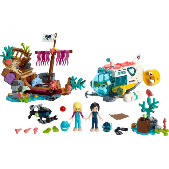 Конструктор LEGO Friends Миссия по спасению дельфинов (41378) Конструктор LEGO Friends Миссия по спасению дельфинов (41378)