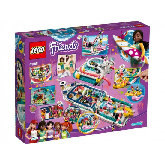 Конструктор LEGO Friends Спасательная лодка (41381) Конструктор LEGO Friends Спасательная лодка (41381)
