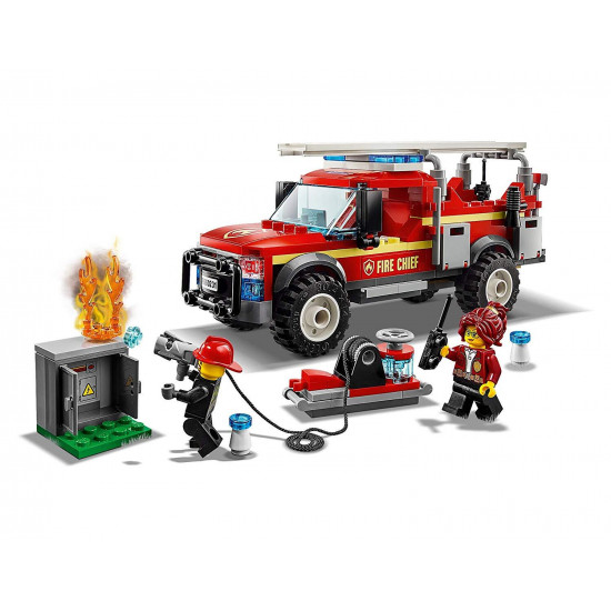 Конструктор LEGO City Грузовик начальницы пожарной части (60231) Конструктор LEGO City Грузовик начальницы пожарной части (60231)