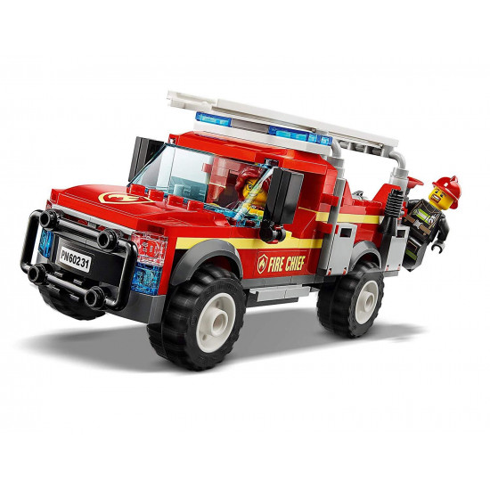 Конструктор LEGO City Грузовик начальницы пожарной части (60231) Конструктор LEGO City Грузовик начальницы пожарной части (60231)