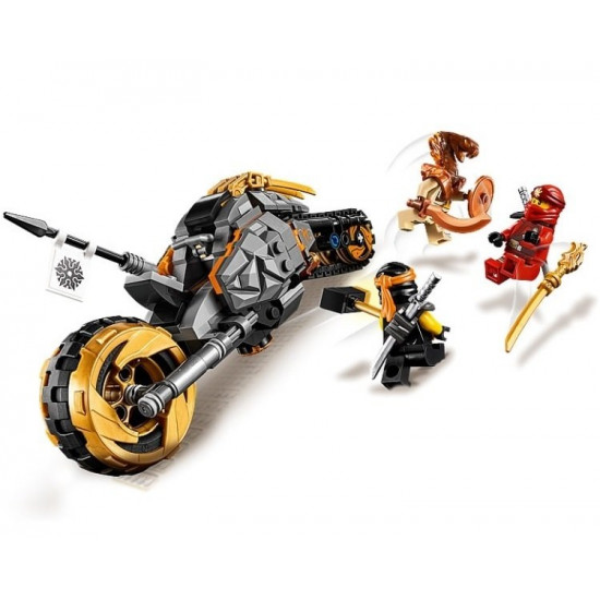 The designer of the LEGO Ninjago Cole's Motorcycle for cross-country race (70672) The designer of the LEGO Ninjago Cole's Motorcycle for cross-country race (70672)