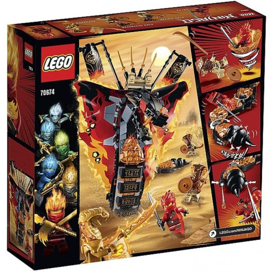 Конструктор LEGO Ninjago Клык Огня (70674) Конструктор LEGO Ninjago Клык Огня (70674)