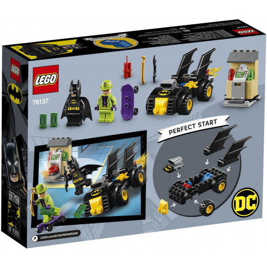 Конструктор LEGO Super Heroes Бетмен проти пограбування Загадника (76137) Конструктор LEGO Super Heroes Бетмен проти пограбування Загадника (76137)