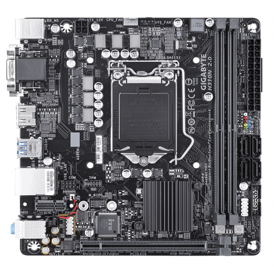 Материнська плата GIGABYTE H310N 2.0 Материнська плата GIGABYTE H310N 2.0