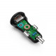 Hama Quick Charge 3.0 + Type-C Cable Black car charger Hama Quick Charge 3.0 + Type-C Cable Black car charger