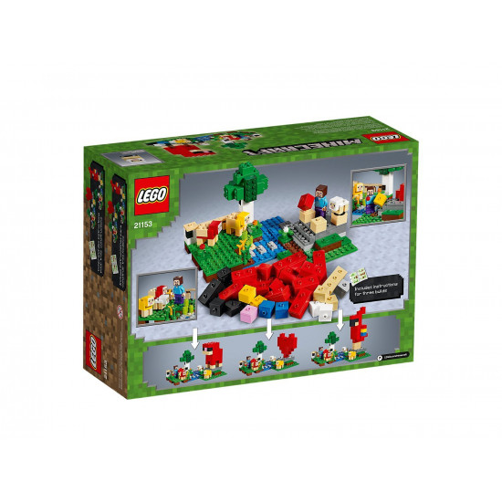 Конструктор LEGO Minecraft Ферма шерсти (21153) Конструктор LEGO Minecraft Ферма шерсти (21153)
