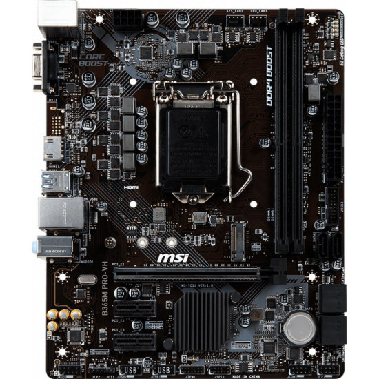 Материнcкая плата MSI B365M PRO-VH Материнcкая плата MSI B365M PRO-VH