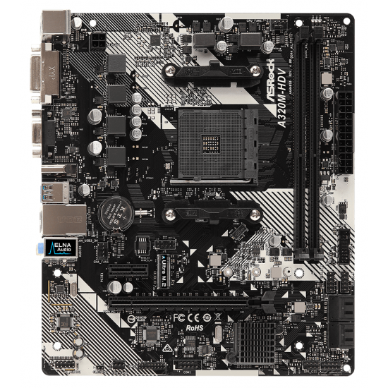 ASRock A320M-HDV R4.0 motherboard ASRock A320M-HDV R4.0 motherboard
