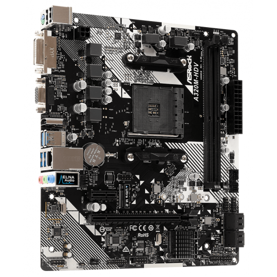 ASRock A320M-HDV R4.0 motherboard ASRock A320M-HDV R4.0 motherboard