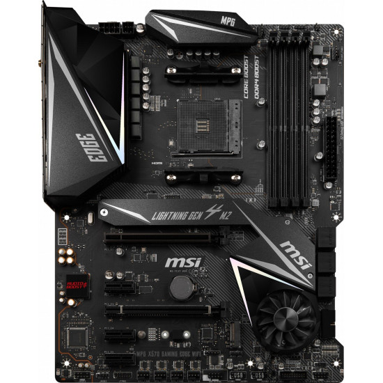 Материнcкая плата MSI MPG X570 GAM EDGE WI-FI Материнcкая плата MSI MPG X570 GAM EDGE WI-FI