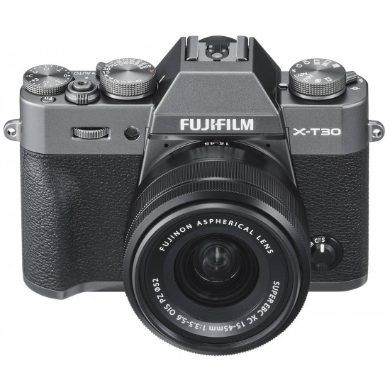 Camera FUJIFILM X-T30 + XC 15-45mm F3.5-5.6 Charcoal Silver (16619401) Camera FUJIFILM X-T30 + XC 15-45mm F3.5-5.6 Charcoal Silver (16619401)