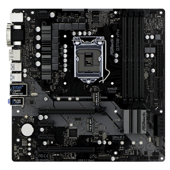Материнська плата ASRock Q370M VPRO Материнська плата ASRock Q370M VPRO