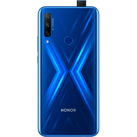 Смартфон Honor 9X (STK-LX1) 4/128GB Sapphire BlueФітнес-браслет Honor Band 4 Running в подарунок Смартфон Honor 9X (STK-LX1) 4/128GB Sapphire BlueФітнес-браслет Honor Band 4 Running в подарунок