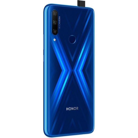 Смартфон Honor 9X (STK-LX1) 4/128GB Sapphire BlueФітнес-браслет Honor Band 4 Running в подарунок Смартфон Honor 9X (STK-LX1) 4/128GB Sapphire BlueФітнес-браслет Honor Band 4 Running в подарунок