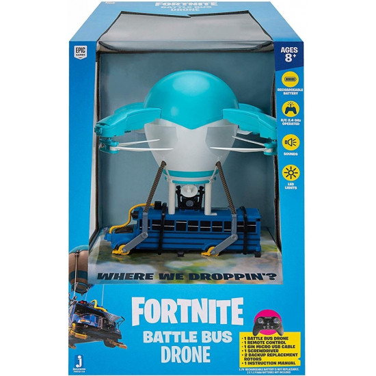 Квадрокоптер ігровий Fortnite Drone Battle Bus (FNT0119) Квадрокоптер ігровий Fortnite Drone Battle Bus (FNT0119)