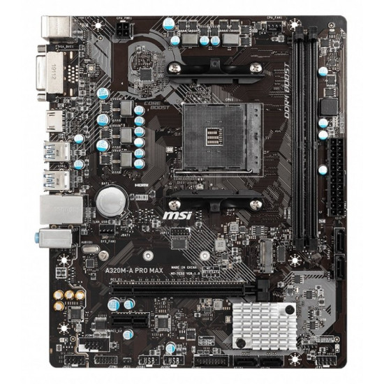 Материнська плата MSI A320M-A PRO MAX Материнська плата MSI A320M-A PRO MAX